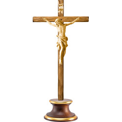 Cristo Pisa en pedestal